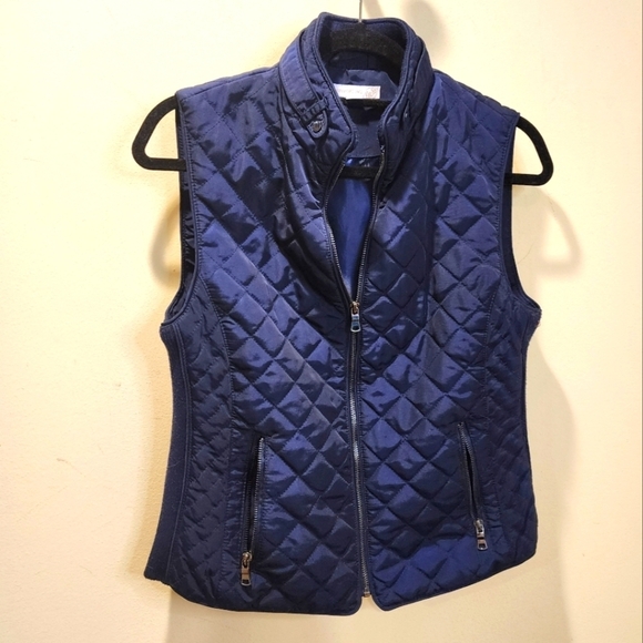 Westport 1962 women's navy  blue vest size S - Picture 1 of 7